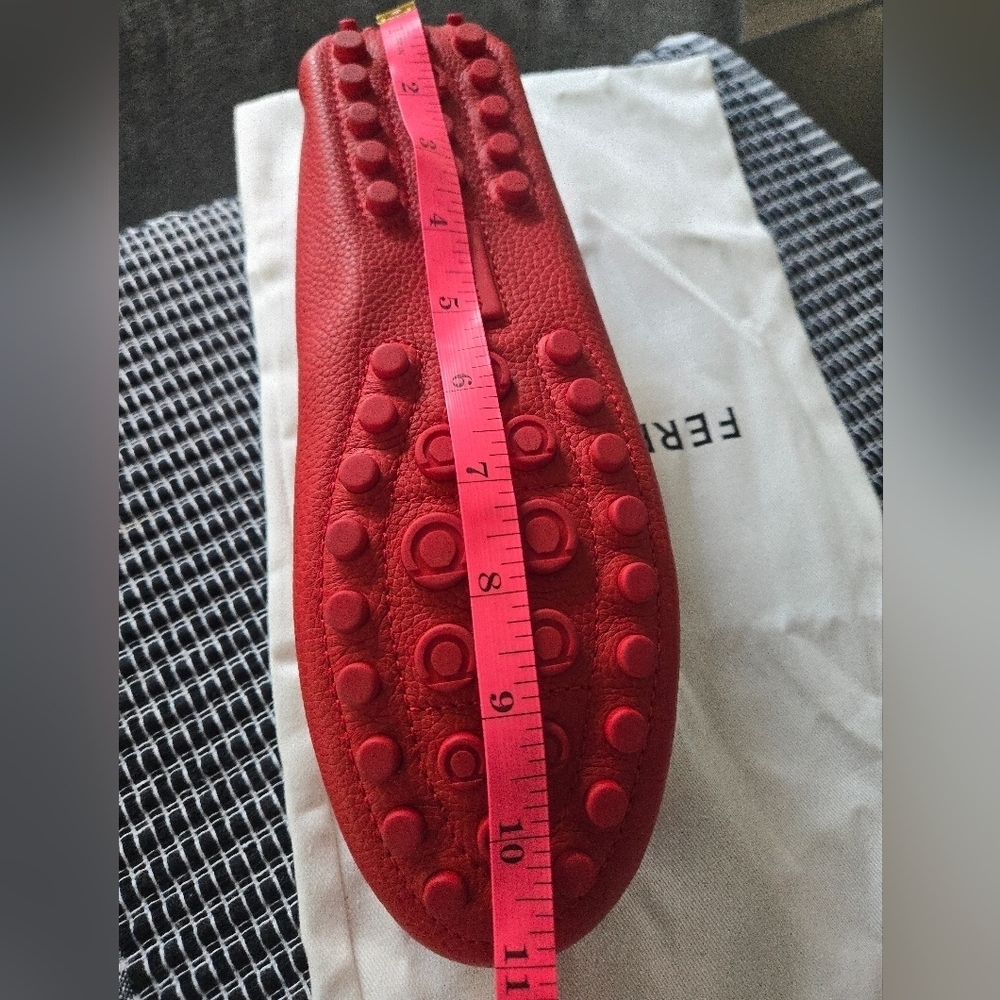 Salvatore Ferragamo NEW Women's Red Loafers - Picture 11 of 14